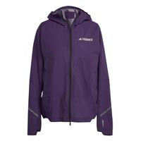 adidas terrex xpr light rain chaqueta para correr mujeres-lila