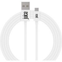 juice usb type-c cable - 2 m white white