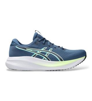 Asics para hombre. 1011C080 Zapatillas GEL-Excite 11 azul (42.5), Plano, Cordones, Casual, Deportivo, Gris, Mesh