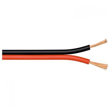 Goobay Cable para Altavoz 2x4mm 10m Rojo/Negro