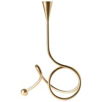 portavelas con estructura de metal 40 cm moderno estilo glamuroso dorado arouca