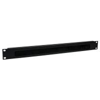 panel de gestion de cables con cepillo startechcom 1u para rack de 19 pulgadas
