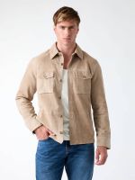 chaqueta de ante