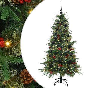 Árbol De Navidad | Decoraciones De Navidad Artificial Con Ramas Articuladas Verde 150 Cm
