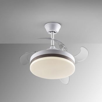 Ventilador led aspas retráctiles vento mini cct dim (24w)