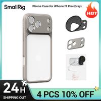 smallrig filmov-funda de telefono con parachoques para fotografia accesorio ligero para iphone 17 pro  pro max varias lentes
