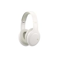auriculares havit 6939119098315 inalambricos y con cable bluetooth 51 para llamadas y musica plegables beige