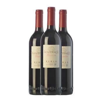 Altanza Vino Tinto Lealtanza Rioja Reserva 75 Cl 13.5% Vol. (pack De 3 Unidades)