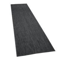 alfombras de interior y exterior venezia antracita 80x250 cm