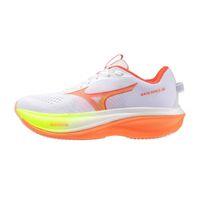zapatillas mizuno wave rider 30 blanco naranja aw26 mujer talla 37 - eur