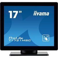 iiyama prolite t1721msc-b1 17r lcd touchscreen monitor - black black