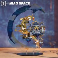 rompecabezas metalico 3d mu moon palace juguete de rompecabezas diy decoracion de escritorio para oficina alivio del estres regalo colorido para novia