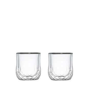Vasos de doble pared para whisky - lote de 2