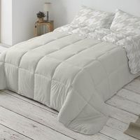colcha edredon 100 poliester cama de 105 cm - caqui - burrito blanco