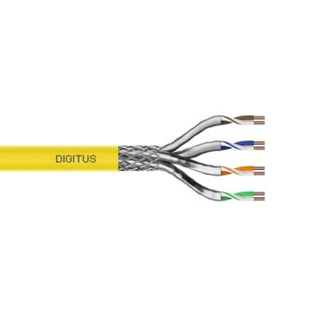 Cable de red Digitus Cat7a S/FTP 100 m amarillo