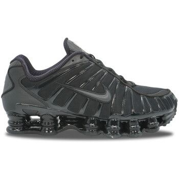 Nike Deportivas Moda Shox TL Black Metallic Silver para hombre