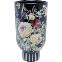 florero de ceramica negro h27