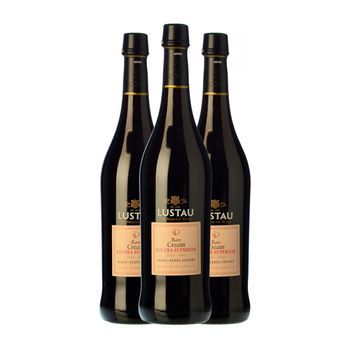 Lustau Vino Generoso Rare Cream Solera Superior Jerez-xérès-sherry 75 Cl 20% Vol. (pack De 3 Unidades)