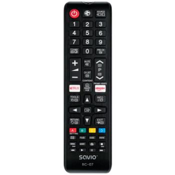Savio RC-07 Mando TV Compatible Samsung Smart TV