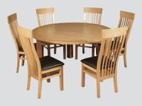 veneto 150cm round dining table