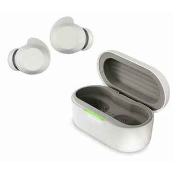 LG xboom Buds Auriculares Bluetooth con Cancelación Activa de Ruido Blancos