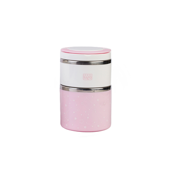 Papillero MultisecciÓn Galaxia Rosa 570ml+250ml