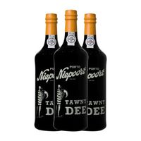 niepoort vino tinto tawny dee porto 75 cl 185 vol pack de 3 unidades