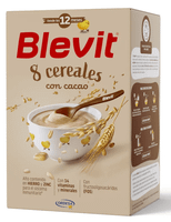 blevit papilla 8 cereales con cacao 12m 500 gr