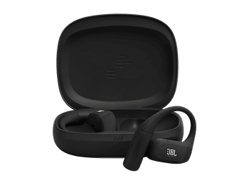 Auriculares conducción de aire - JBL Endurance Zone, Autonomía 32 h, IP68, OpenSound, 4 micrófonos, Negro/Gris