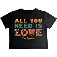 the beatles camiseta manga larga yellow submarine aynil stacked para mujer