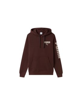 Sudadera Puma Ess Graphic e F,Chocolate Fond, Hombre