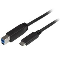 startech usb315cb2m cable de impresora usb c a usb tipo b 30 2m negro