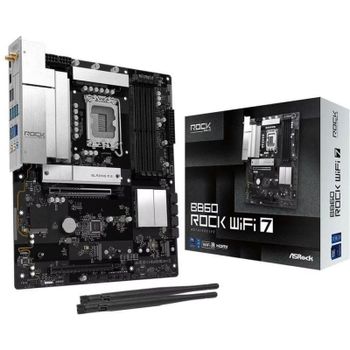Placa Base ASRock B860 Challenger WiFi Intel B860 LGA1851 DDR5 ATX Bluetooth 2.5GbE