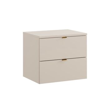 Mueble bajo lavabo 60cm encimera paneles de melamina y de mdf