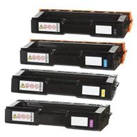 compatible multipack ricoh sp c360 snw printer toner cartridges 4 pack -408184