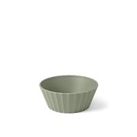 cuenco polipropileno verde mate diam 15cm