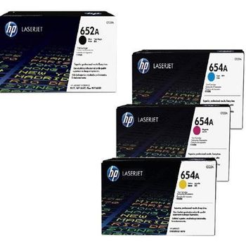 Original Multipack HP Colour LaserJet Enterprise M651dn Printer Toner Cartridges (4 Pack) -CF320A