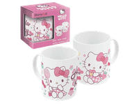 taza - sherwood hello kitty 325ml apta para microondas y lavavajillas con licencia oficial de kitty