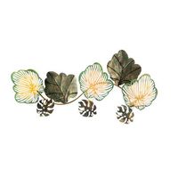 decoracion pared de metal zhoushan multicolor 80x7x40 cm