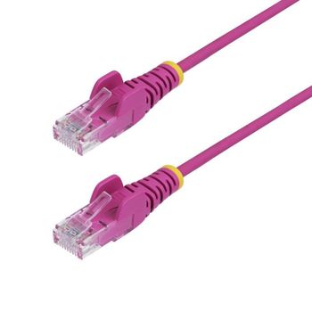 Cable de red StarTech.com N6PAT25CMPKS Cat6 UTP 0,25 m rosa
