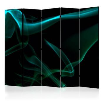 Biombo - Blue Smoke Waves Ii (225x172 Cm)
