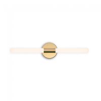 aplique de pared led roos 2700k 2x6w