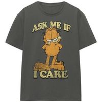 garfield tops y camisetas ask me para mujer