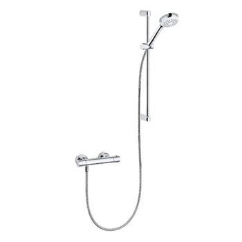 Barra Mural Kludi Logo Shower-duo 1s L=600mm Cromo, 6857505-00