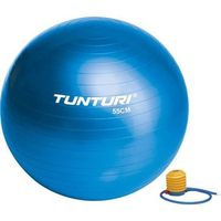 tunturi gymball 55cm azul - pelota gimnasia