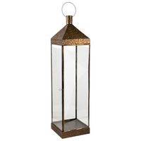 farol metal suelo antique