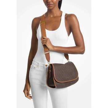 MICHAEL Michael Kors Bandolera Bolso bandolera convertible Michael Kors Holmes Logo Marrón para mujer
