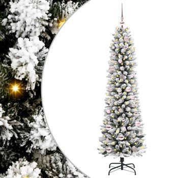 Árbol De Navidad | Decoraciones De Navidad Artificial 150 Cm Pvc, Metal Y Plástico