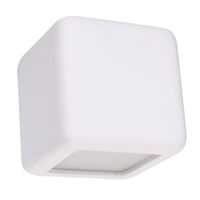 lampara de pared blanco ceramica alt 14 cm