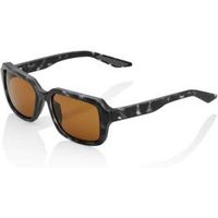 100 gafas de sol ridely negro mate y lentes marron
